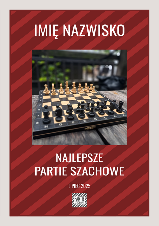 Najlepsze partie szachowe mojego zawodnika (DRUK + PDF gratis)